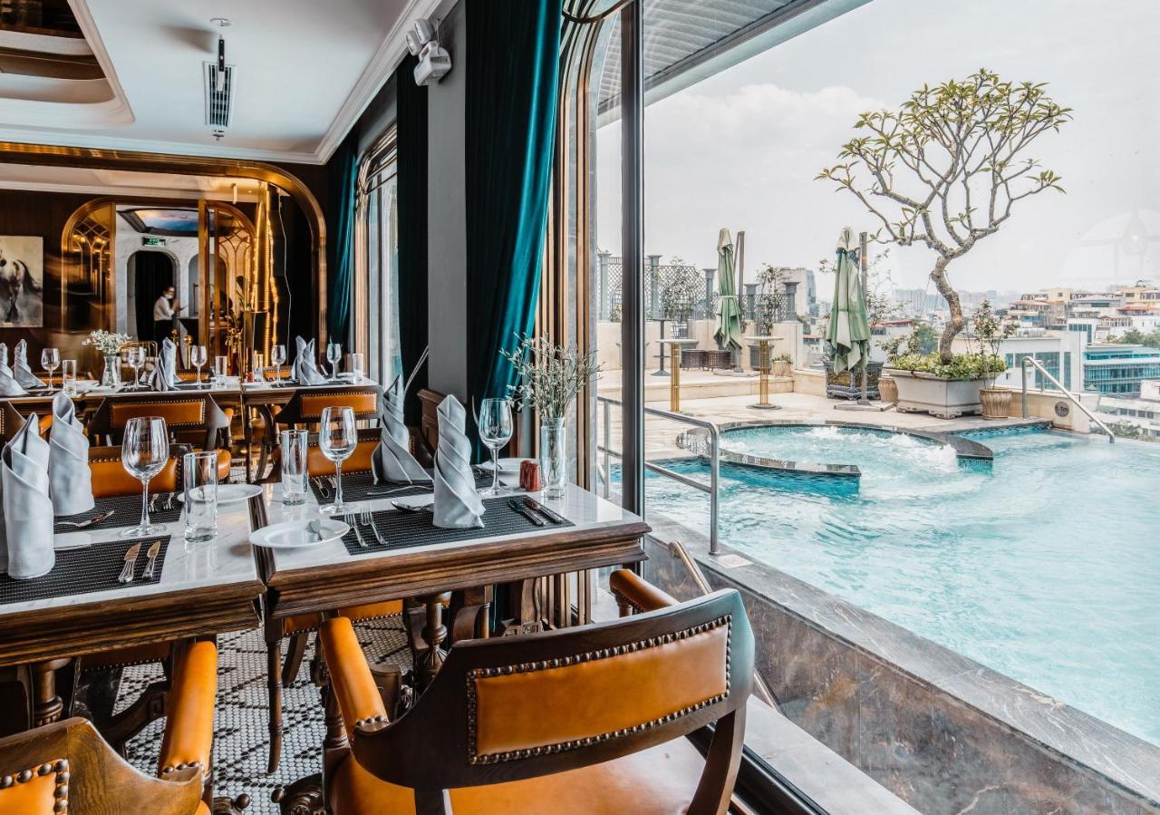 Peridot Grand Luxury Boutique Hotel Ханой Экстерьер фото The Pool Bar